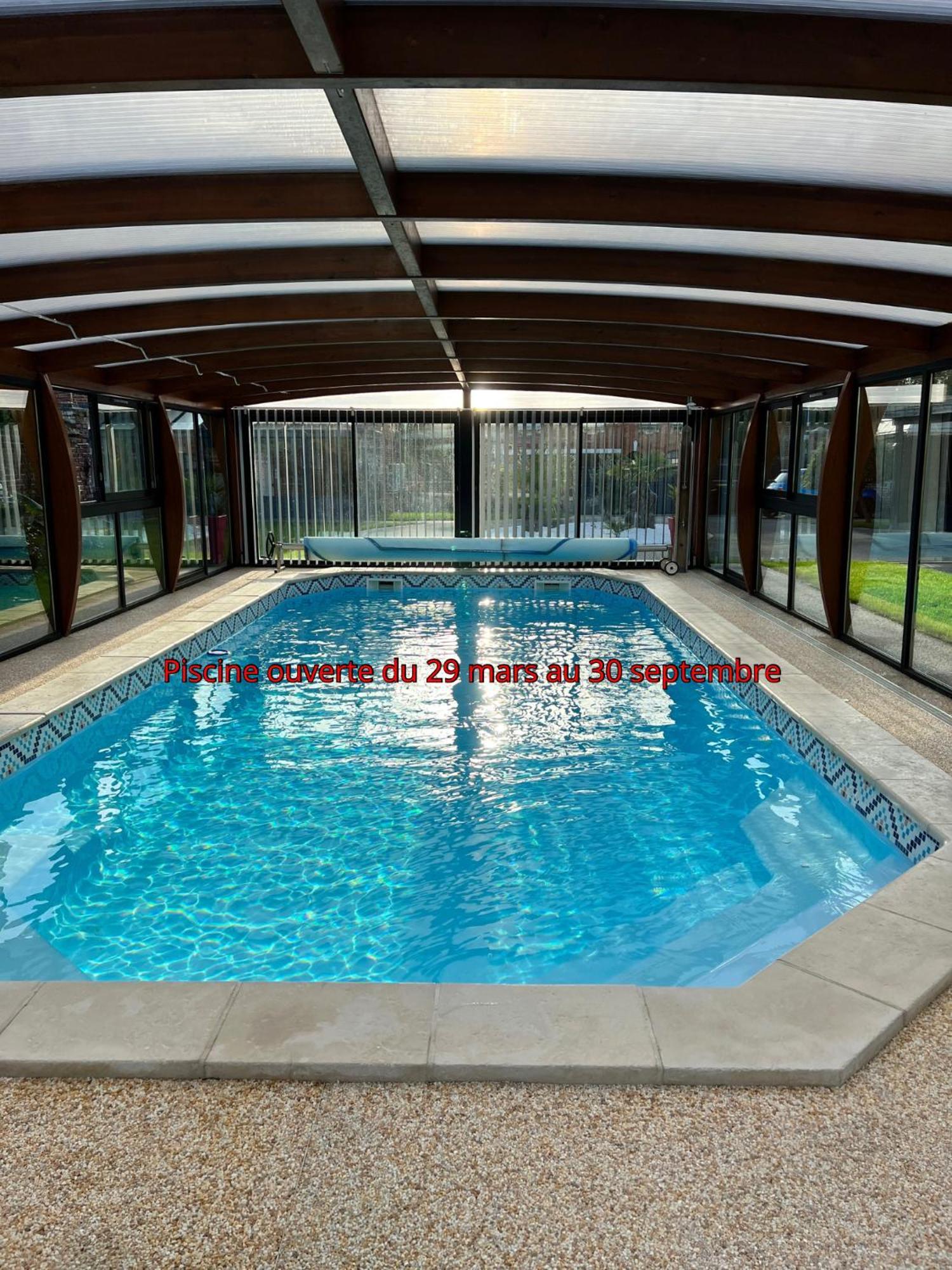 Gite Avec Piscine Lestrem Kültér fotó